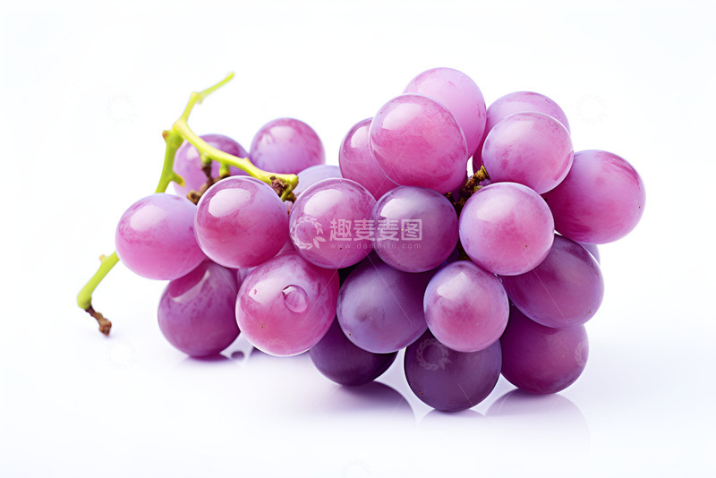 高清大图下载【趣麦麦图】新鲜的紫色葡萄