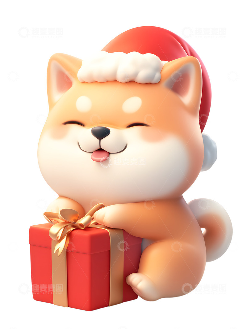 卡通圣诞节礼盒礼物