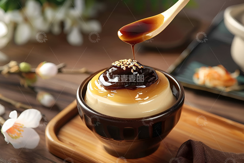 高清大图下载【趣麦麦图】巧克力红糖果冻