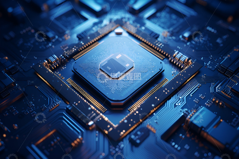 高清大图下载【趣麦麦图】科技商务芯片