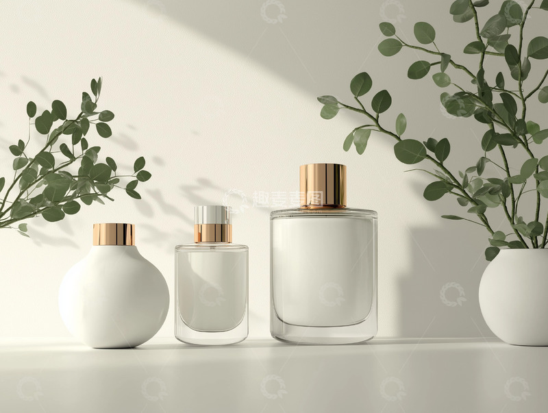 高清大图下载【趣麦麦图】护肤品套装摄影