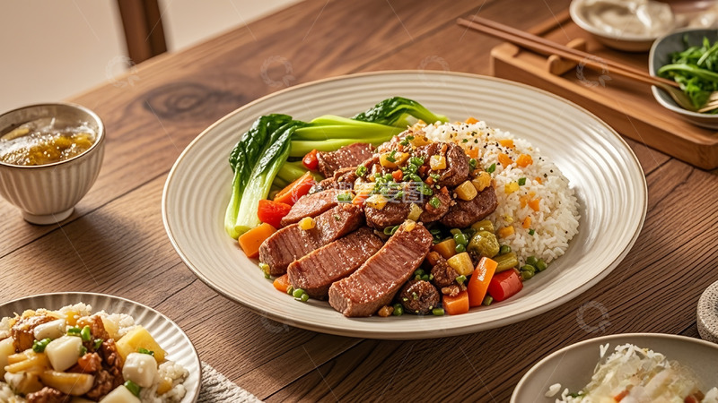 高清大图下载【趣麦麦图】美味可口的饭