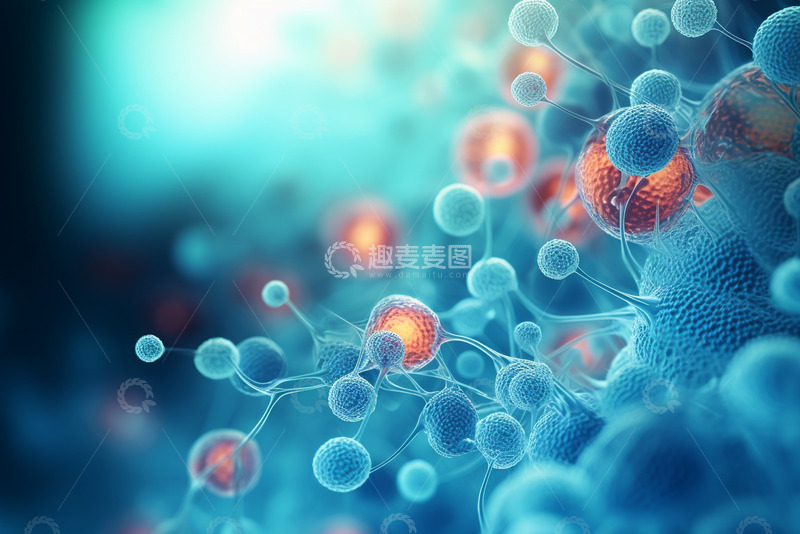 高清大图下载【趣麦麦图】细胞微观特写