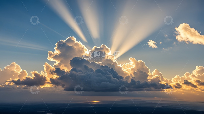 高清大图下载【趣麦麦图】美丽好看的白云