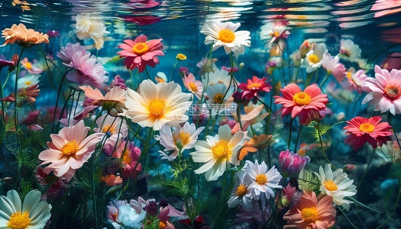 高清大图下载【趣麦麦图】五颜六色的花