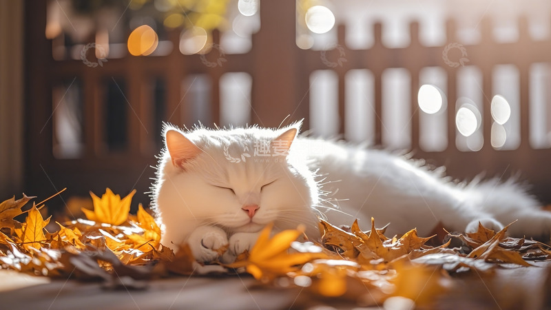 高清大图下载【趣麦麦图】可爱的小猫咪