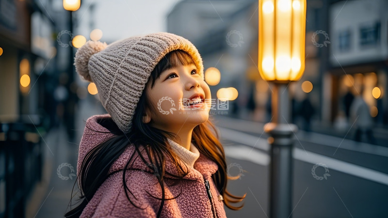 高清大图下载【趣麦麦图】温柔可爱的女孩