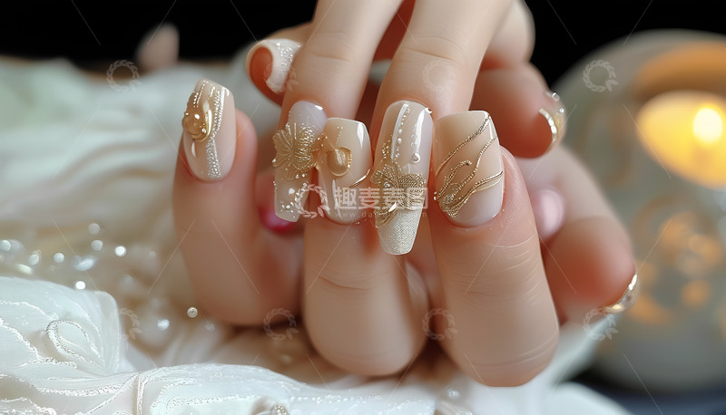 高清大图下载【趣麦麦图】漂亮好看的美甲