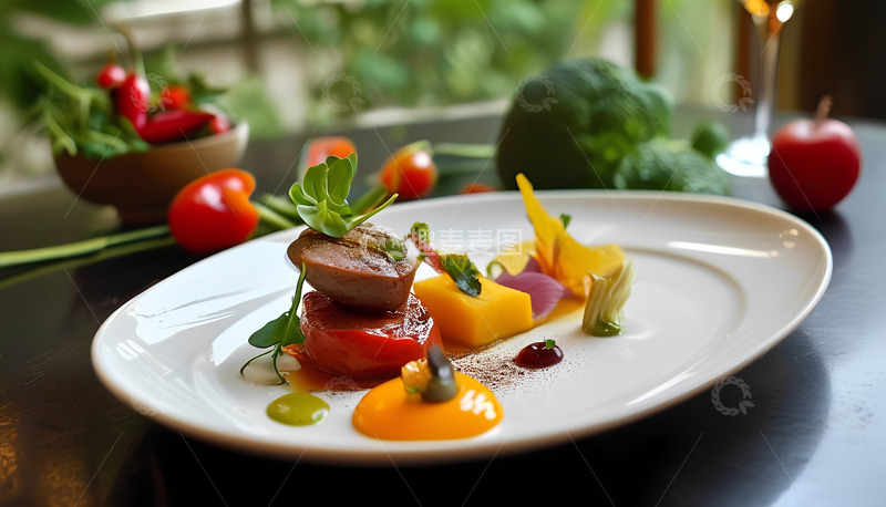 高清大图下载【趣麦麦图】碟子美食美味