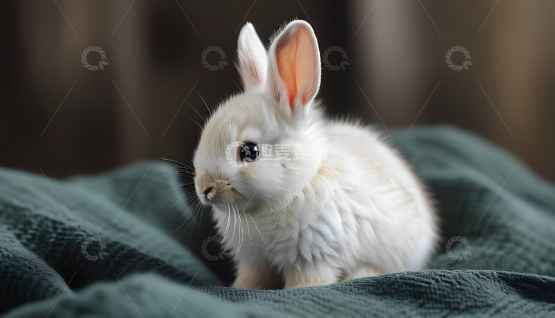 高清大图下载【趣麦麦图】兔子白兔白色