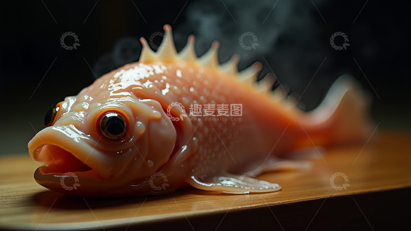 高清大图下载【趣麦麦图】一只可爱的鱼