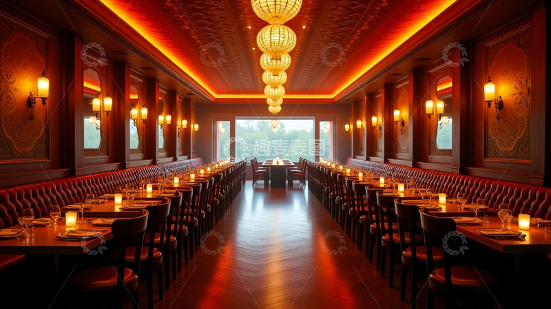 高清大图下载【趣麦麦图】灯笼房子蜡烛