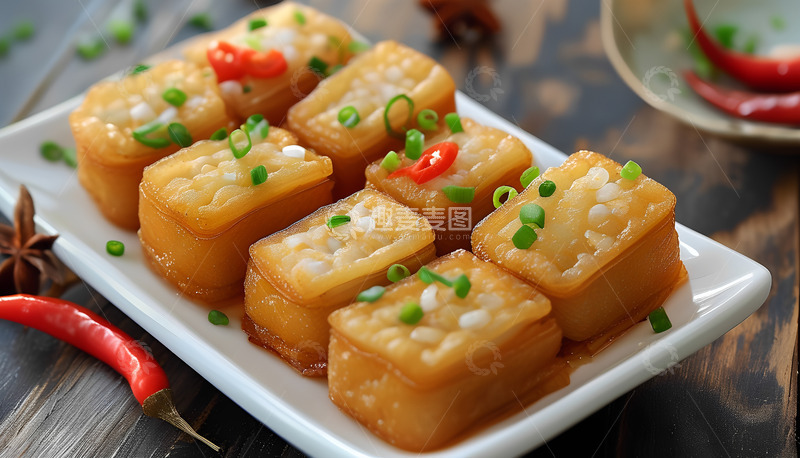 高清大图下载【趣麦麦图】美味豆腐辣椒