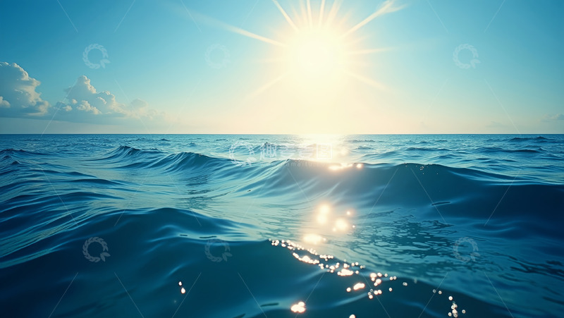 高清大图下载【趣麦麦图】海浪阳光海水