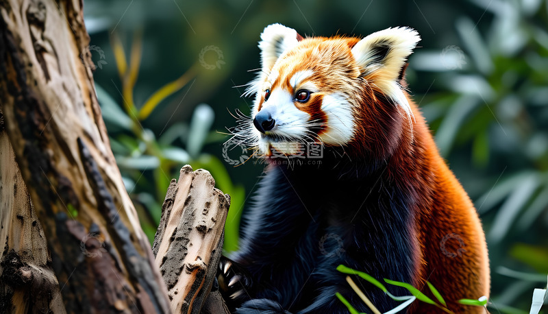 高清大图下载【趣麦麦图】小熊树林大山