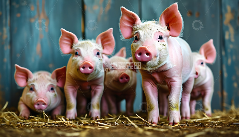 高清大图下载【趣麦麦图】小猪可爱好看