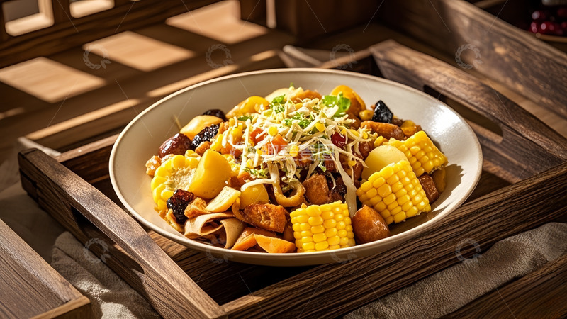 高清大图下载【趣麦麦图】美食玉米美味