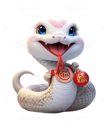 手写书法 春节 2025  祥蛇献瑞1