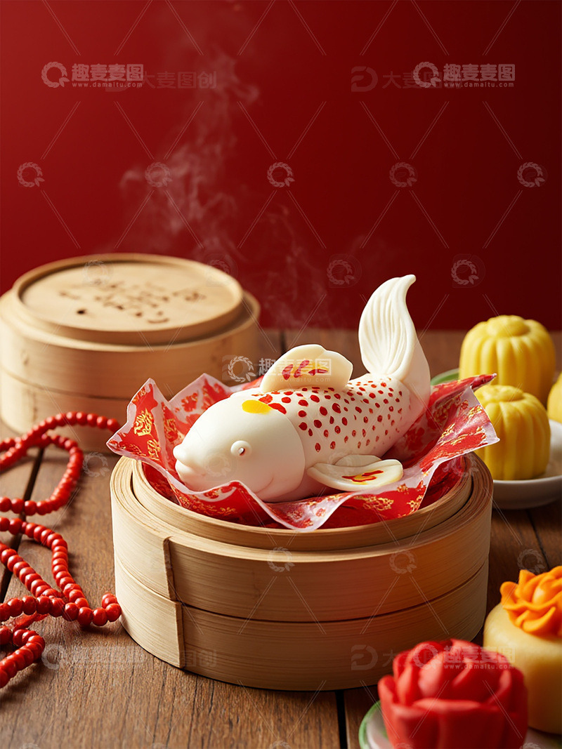 高清大图下载【趣麦麦图】春节锦锂面点美食摄影图