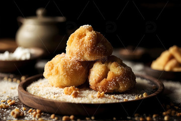 笑口枣广式点心摄影