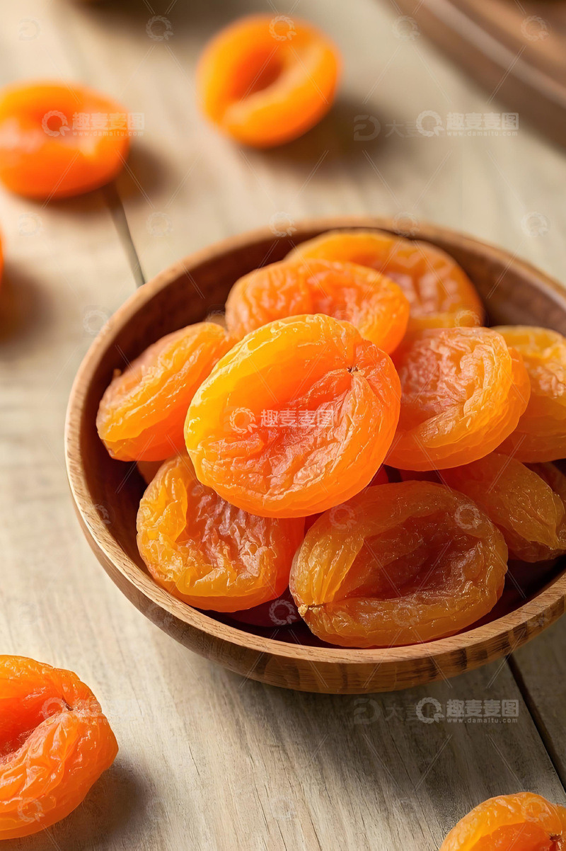 高清大图下载【趣麦麦图】杏干春节果脯摄影图