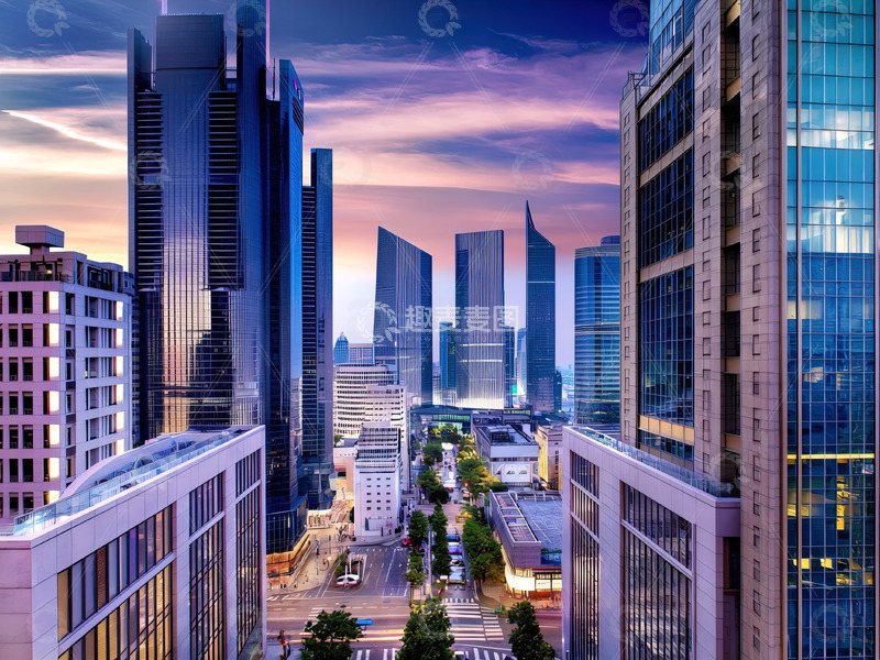 高清大图下载【趣麦麦图】赛博朋克大都市8