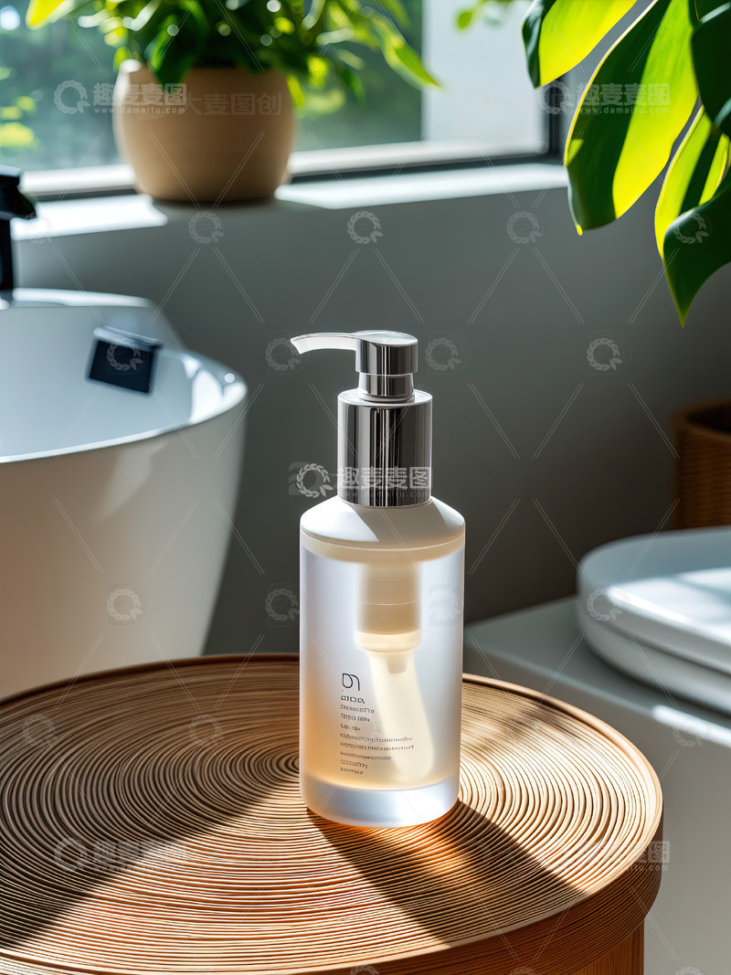 高清大图下载【趣麦麦图】浴室场景洗发水沐浴露产品摄影40