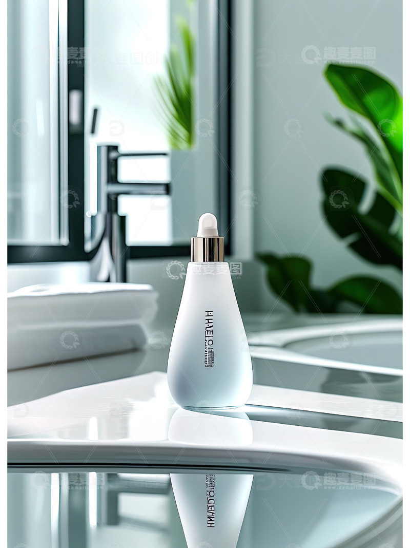 高清大图下载【趣麦麦图】浴室场景洗发水沐浴露产品摄影5
