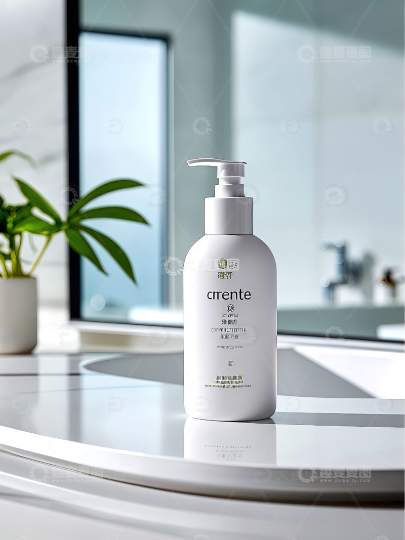 高清大图下载【趣麦麦图】浴室场景洗发水沐浴露产品摄影45