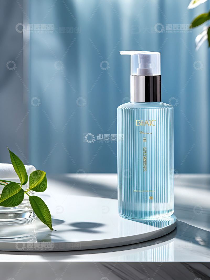 高清大图下载【趣麦麦图】浴室场景洗发水沐浴露产品摄影35