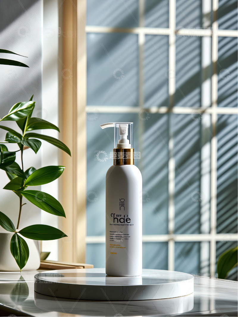 高清大图下载【趣麦麦图】浴室场景洗发水沐浴露产品摄影22