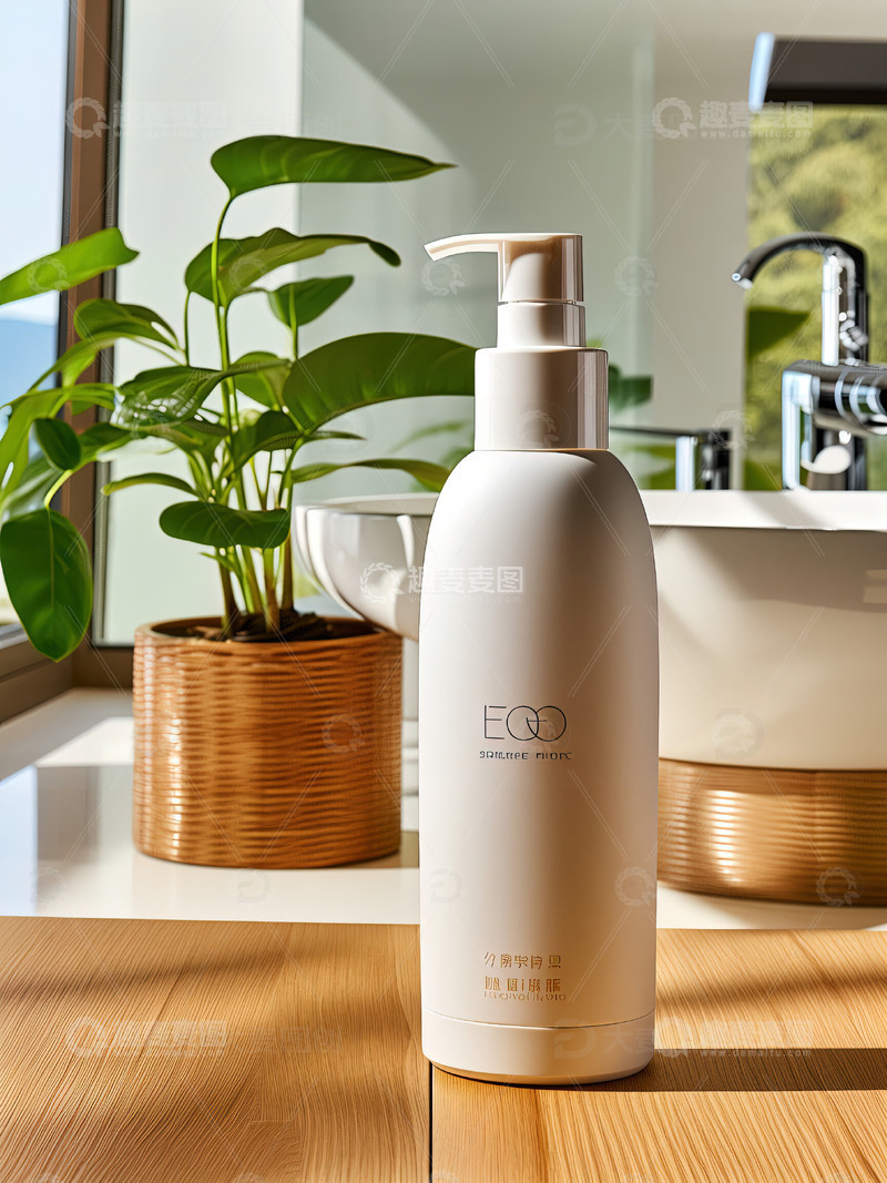 高清大图下载【趣麦麦图】浴室场景洗发水沐浴露产品摄影30
