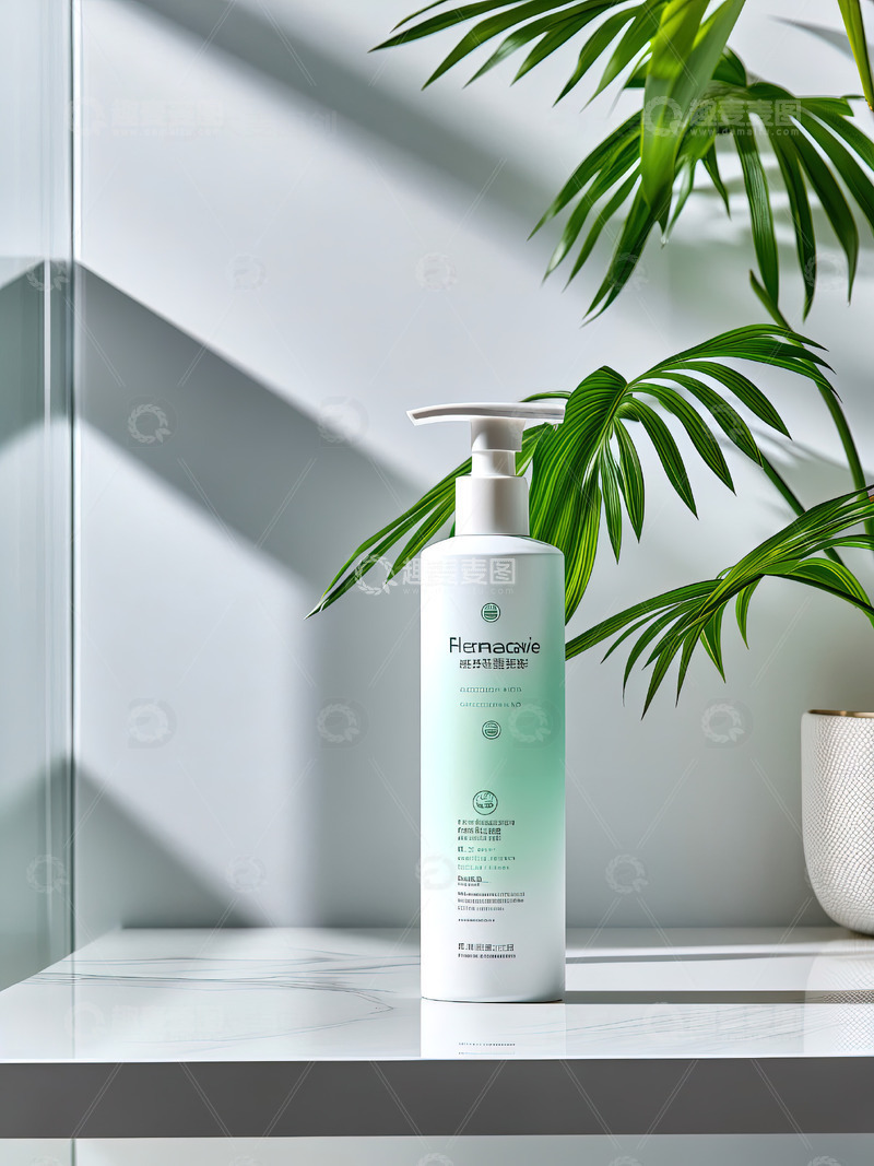 高清大图下载【趣麦麦图】浴室场景洗发水沐浴露产品摄影25