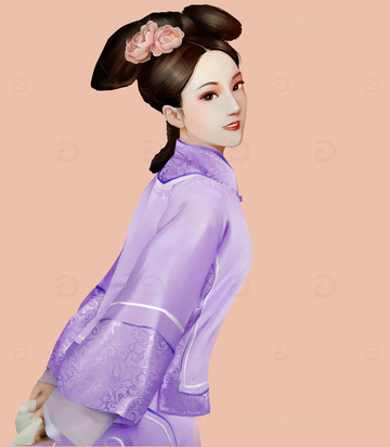 清朝古装人物