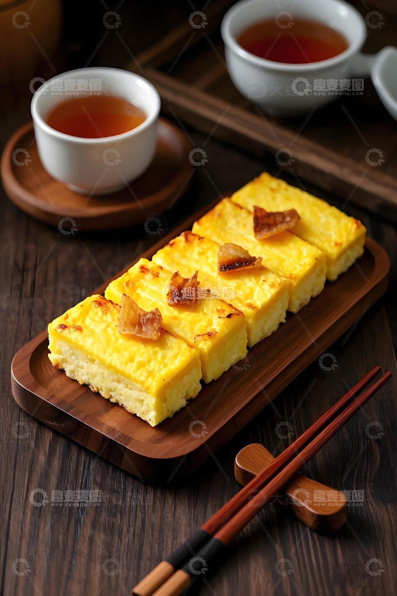 高清大图下载【趣麦麦图】日本美食玉子烧摄影图1