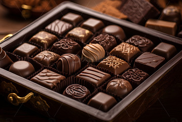 一盒精美的巧克力1