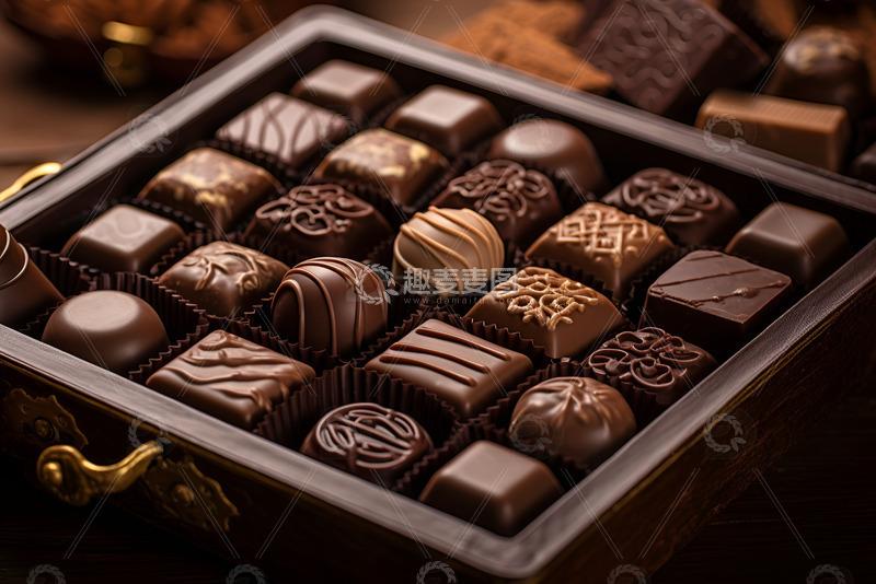 一盒精美的巧克力1