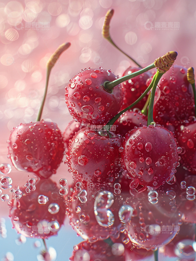 高清大图下载【趣麦麦图】车厘子静物摄影