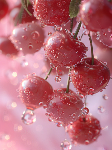 车厘子静物摄影1