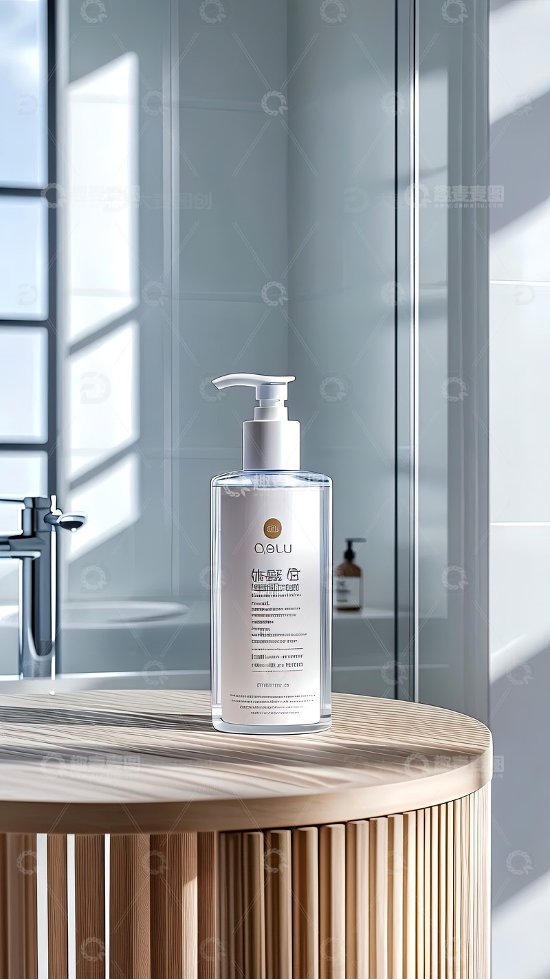 高清大图下载【趣麦麦图】浴室场景洗发水沐浴露产品摄影72