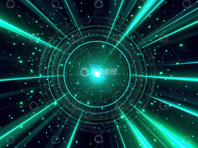 闪光特效粒子光斑背景素材7