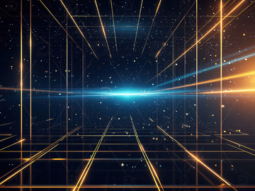 光效粒子特效科技光感背景