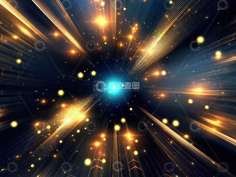 闪光特效粒子光斑背景素材