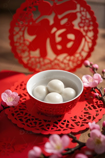 美食摄影元宵摄影图3