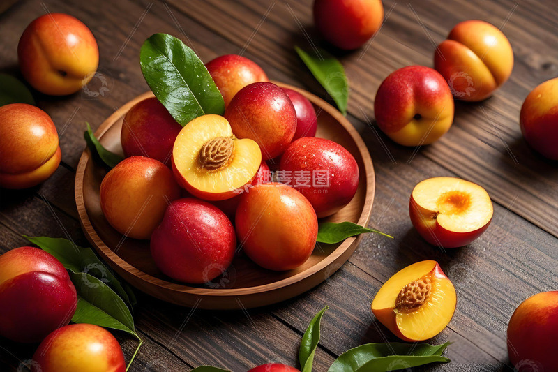 高清大图下载【趣麦麦图】水果摄影之油桃摄影4