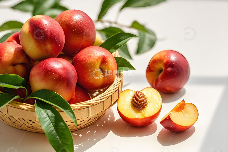 高清大图下载【趣麦麦图】水果摄影之油桃摄影