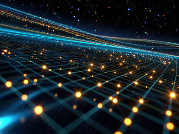 光效粒子特效科技光感背景8