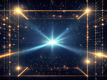 光效粒子特效科技光感背景16