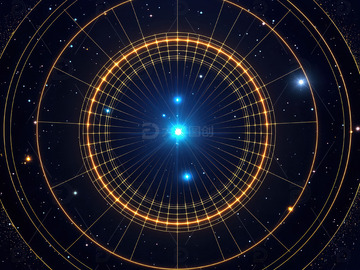 光效粒子特效科技光感背景5