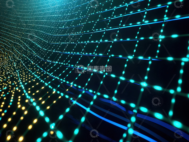 光效粒子特效科技光感背景14